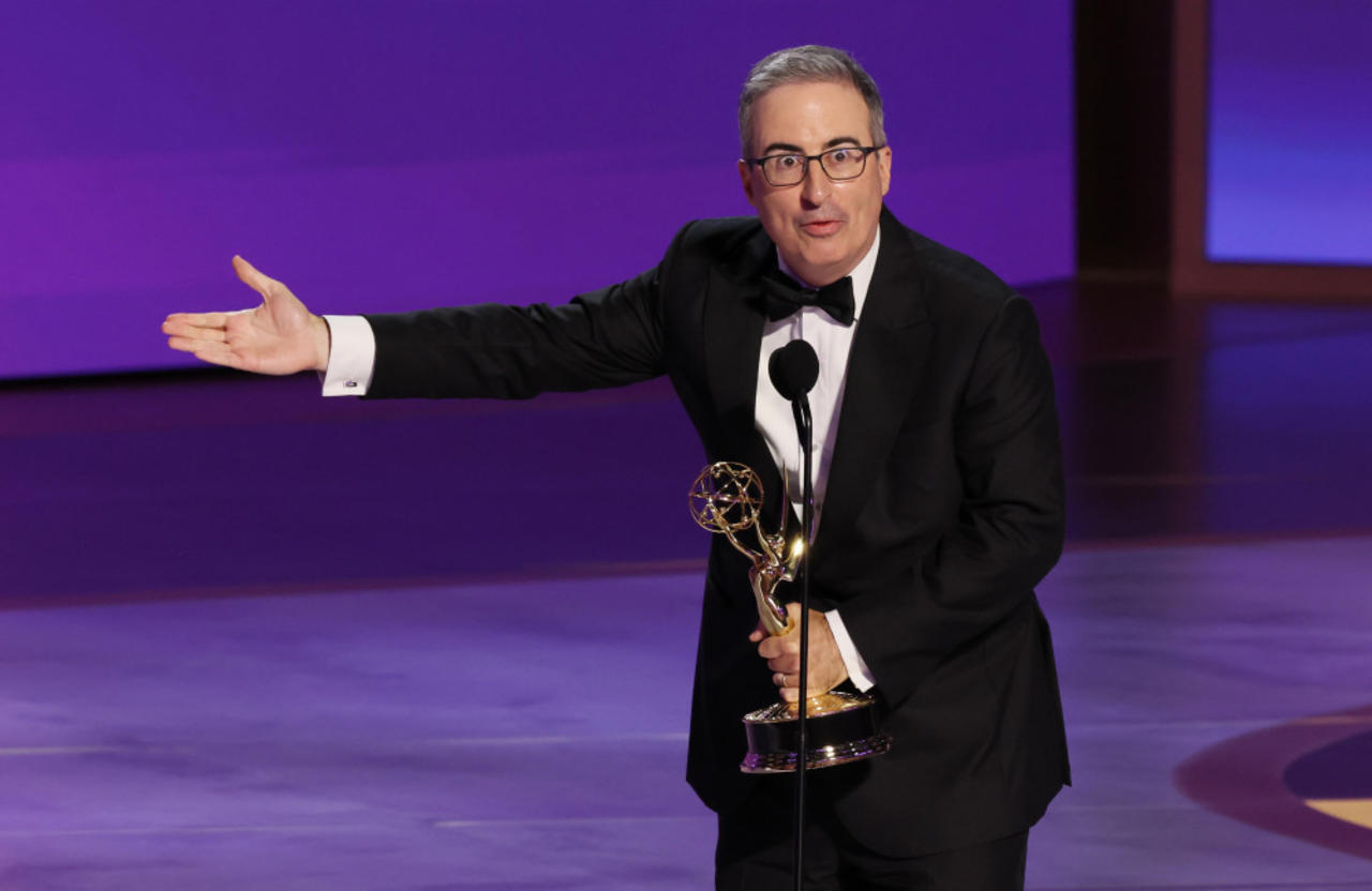 John Oliver breaks silence on the cancellation of The Late Show with Stephen Colbert