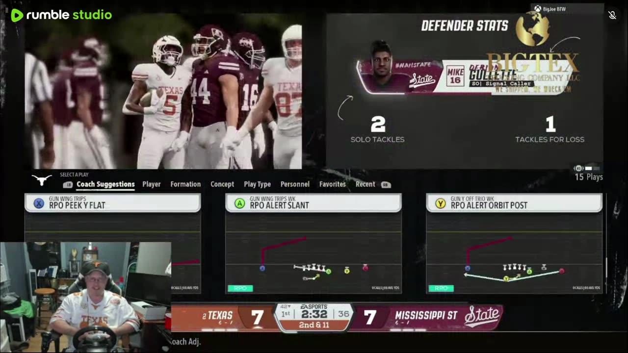 College Football Gameday Texas vs Mississippi State