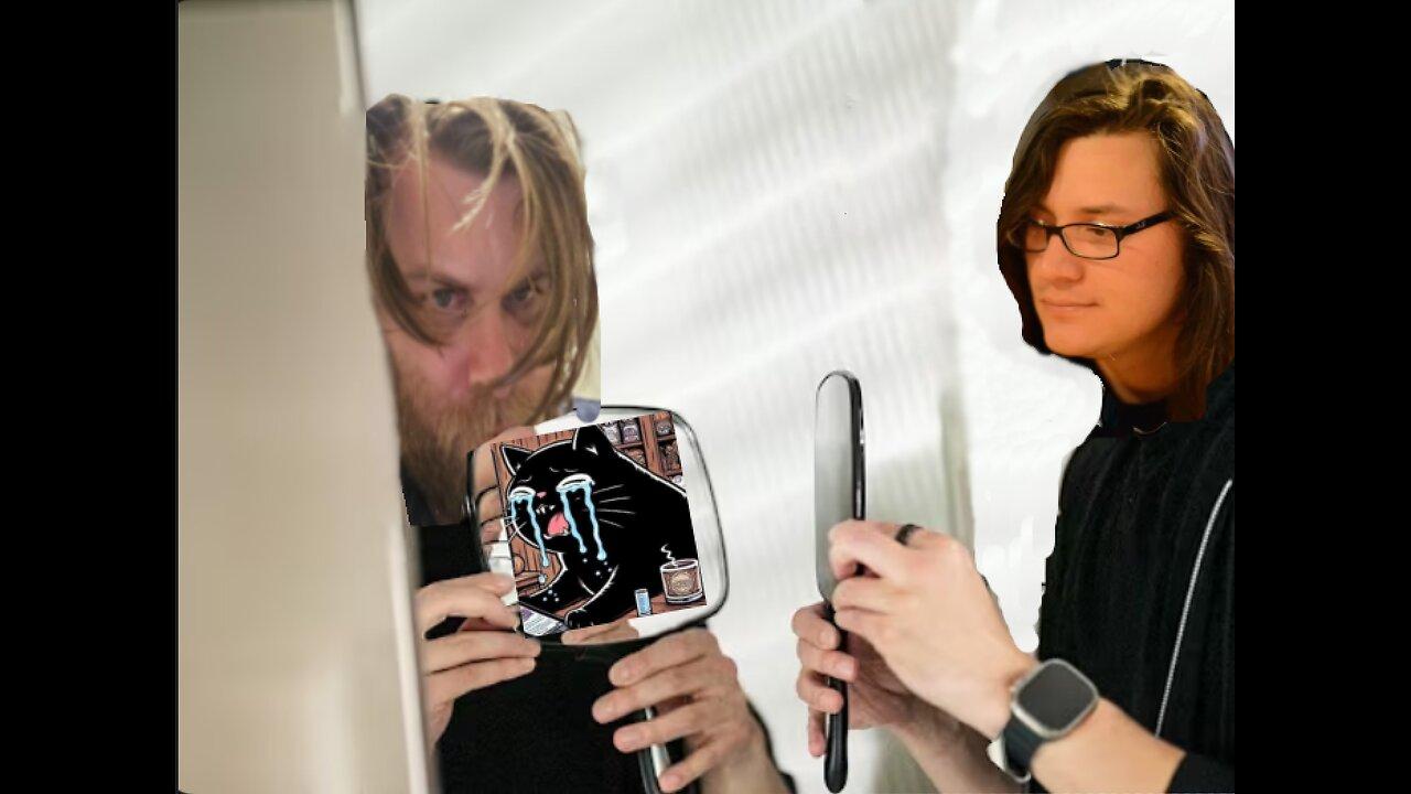 Man in the mirror