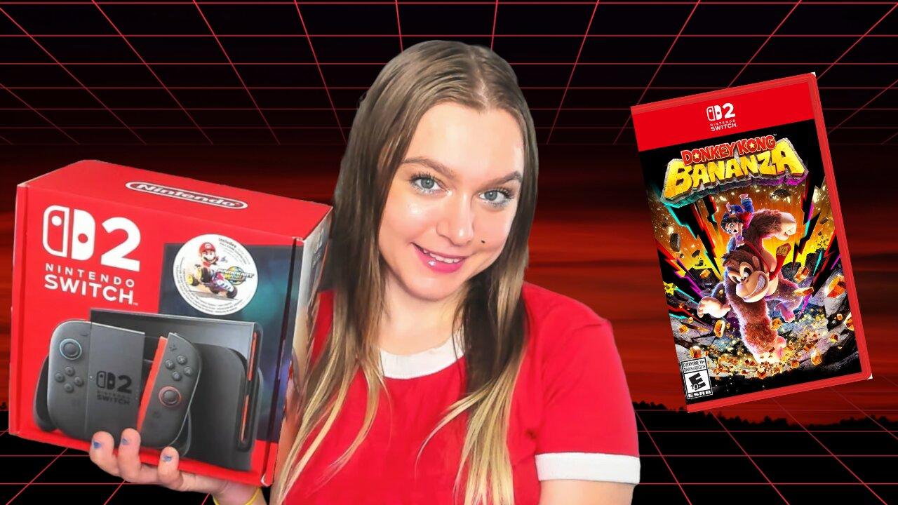 🎮NINTENDO SWITCH 2 STREAM! Unboxing, Mario Kart, + Donkey Kong Bananza