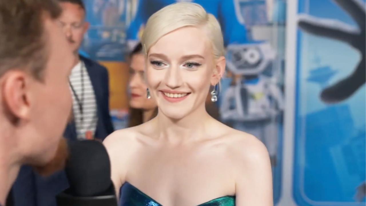 Julia Garner Describes 'Epic' Moment Seeing Herself Play Silver Surfer in 'The Fantastic Four: First Steps' | THR Video