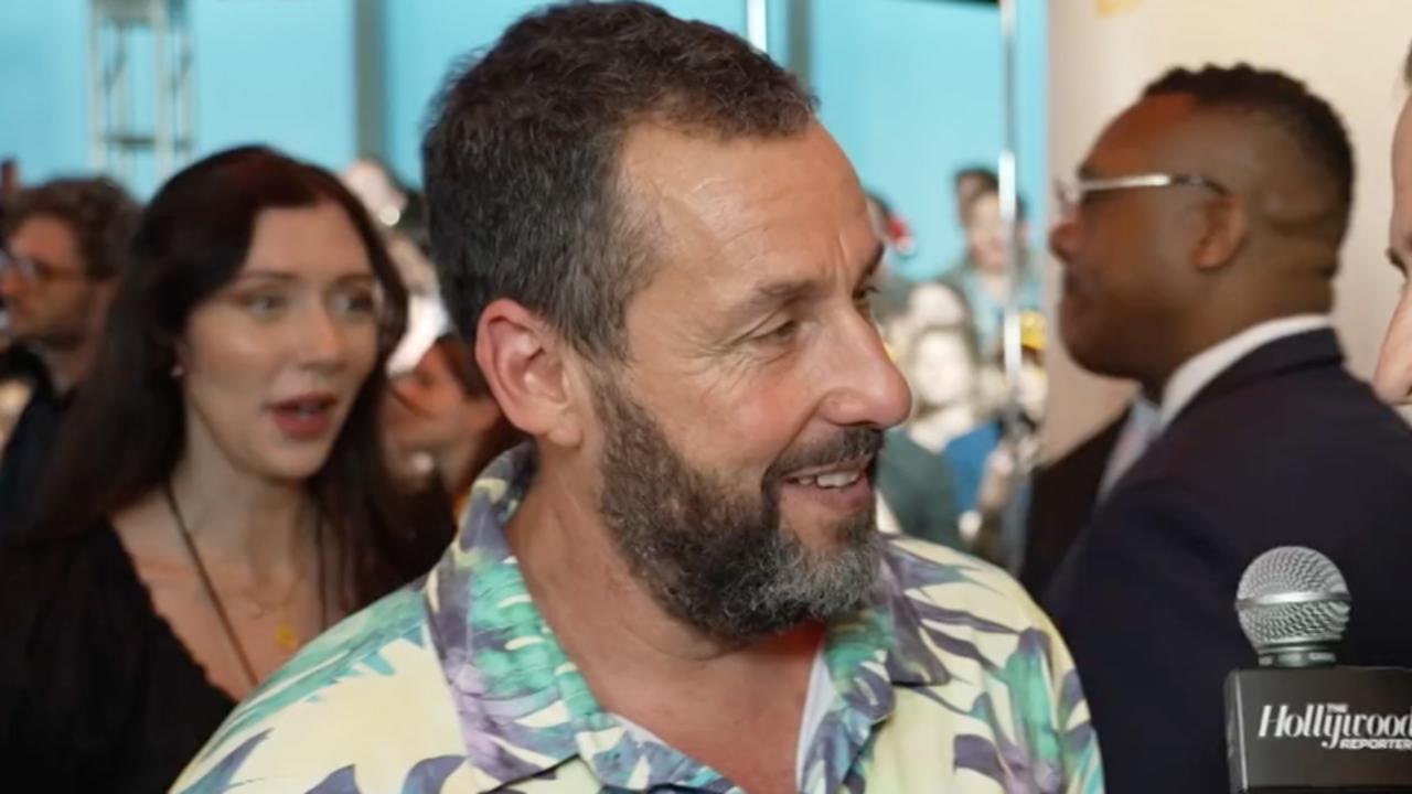 Adam Sandler Talks Putting His Hockey Jersey Back on for 'Happy Gilmore 2': 'Tighter Than You Want!' | THR Video