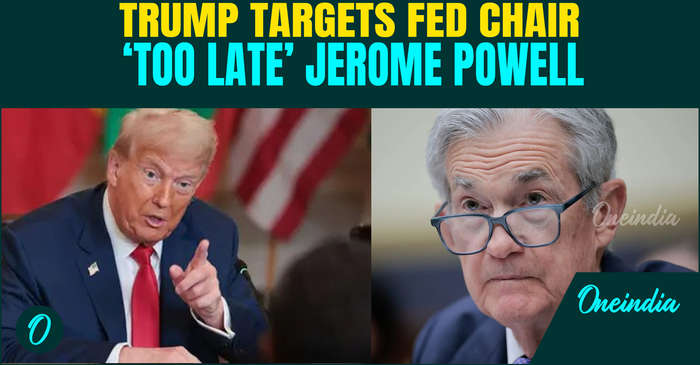 Trump BLASTS Fed Chair Jerome Powell | ‘He will be out soon’ | Clash over Interest rates escalates