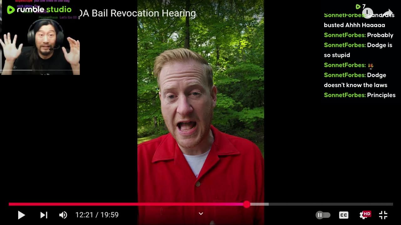 DOA LATE NIGHT - DAY OF BAIL HEARING