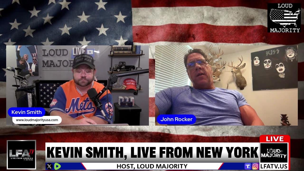 LIVE WITH JOHN ROCKER!!! YEP, IT'S HAPPENING - LOUD MAJORITY LIVE