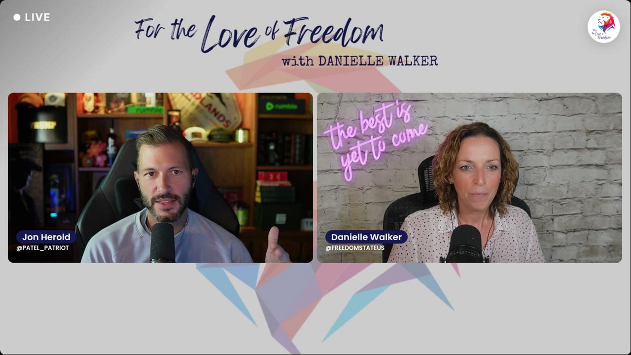 For the Love of Freedom: #11 Cutting Through the Noise w/ Jon Herold