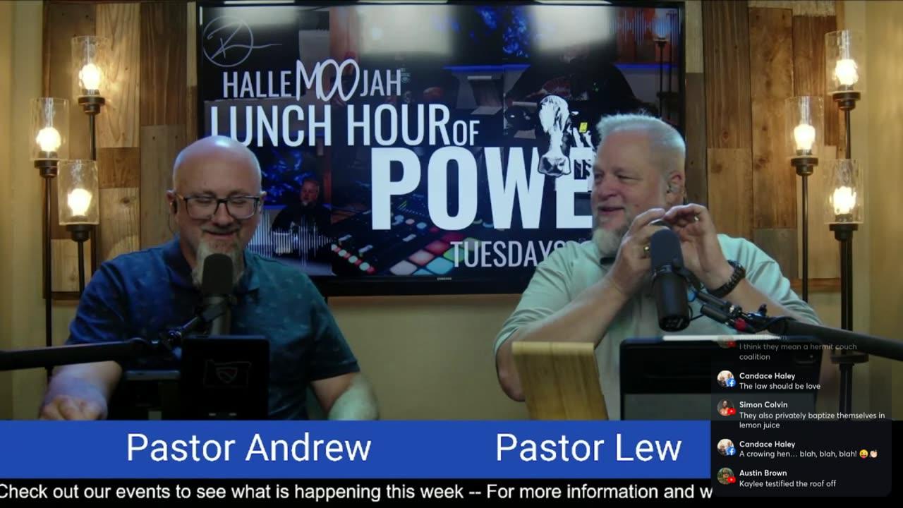Episode 400 | 7-22-2025 | Halle-MOO-jah Lunch Hour of Power