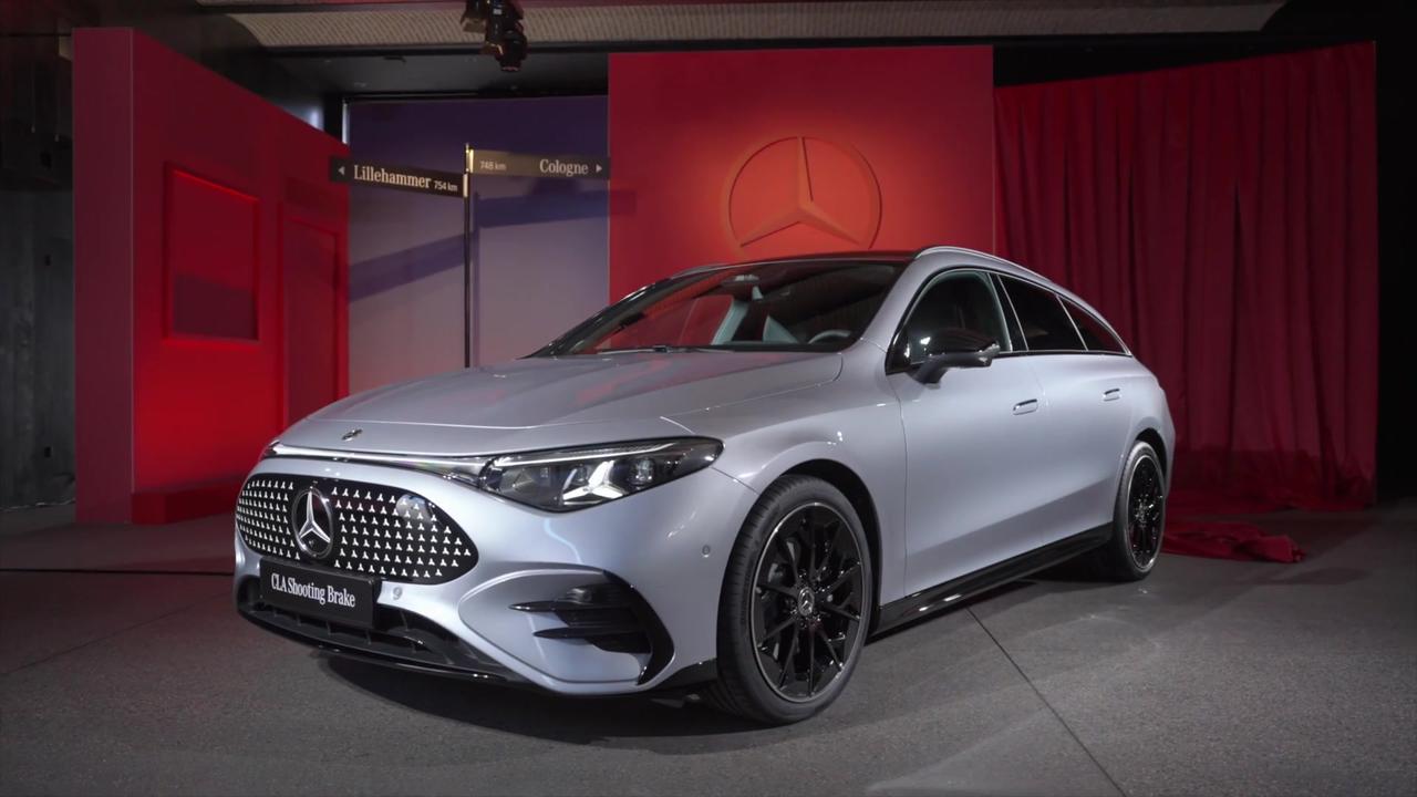 Mercedes-Benz CLA 250+ Shooting Brake with EQ technology Exterior Design