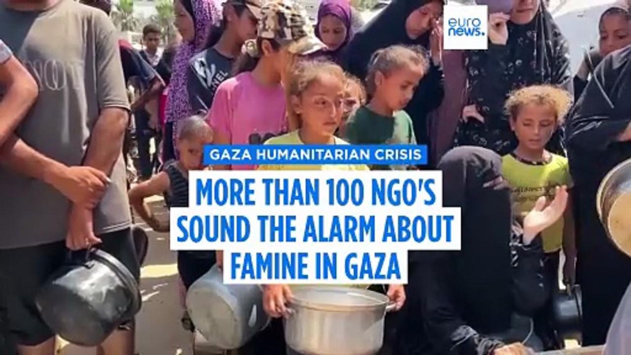 More than 100 organisations sound the alarm about imminent famine in Gaza