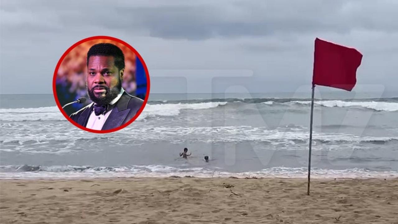 Malcolm-Jamal Warner's Drowning Site Has Signs Warning of Dangerous Rip Currents