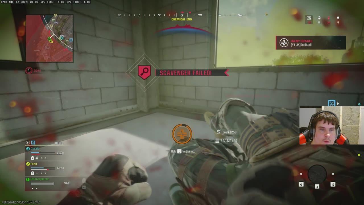 Warzone over Passion
