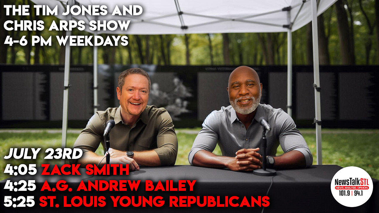 The Tim Jones and Chris Arps Show 07.23.2025 Zack Smith | AG Bailey | Catanzaro