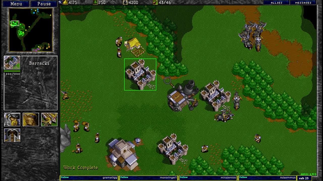 Warcraft 2 Remastered/classic 23.7.2025