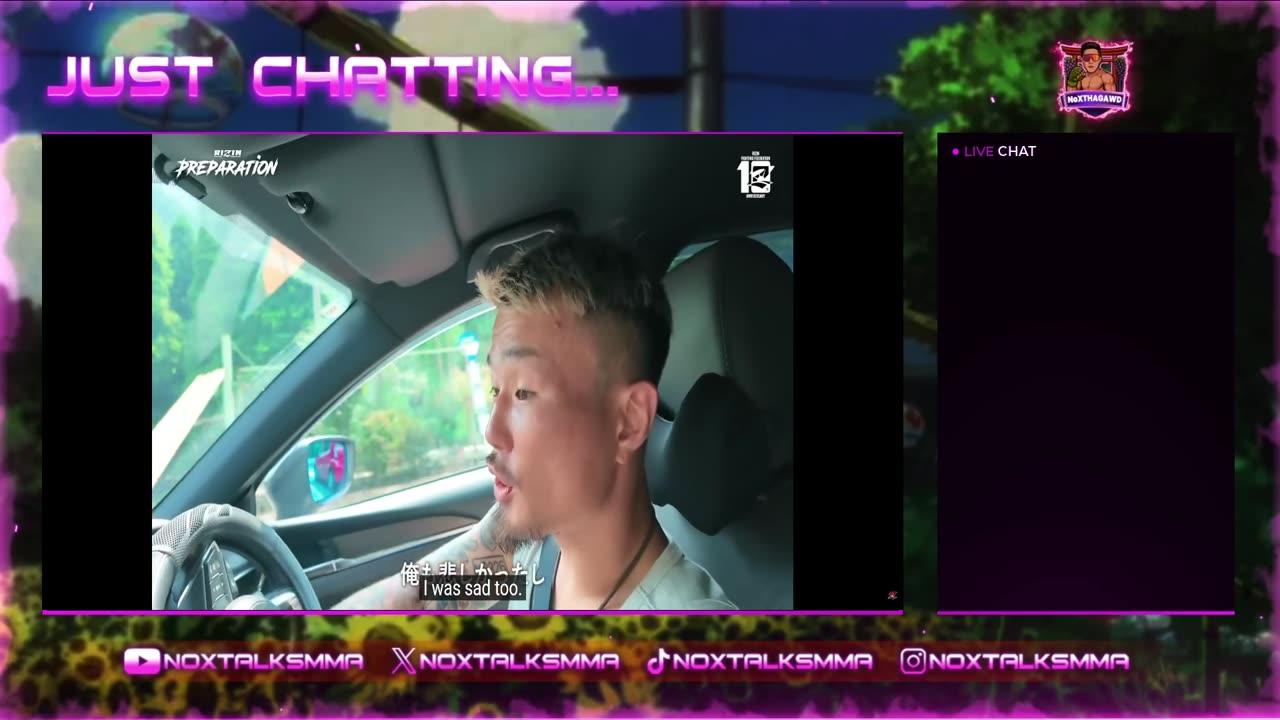 Midweek Check-in w/NoX, come hang! Super Rizin 4 this weekend! MMA & Games!