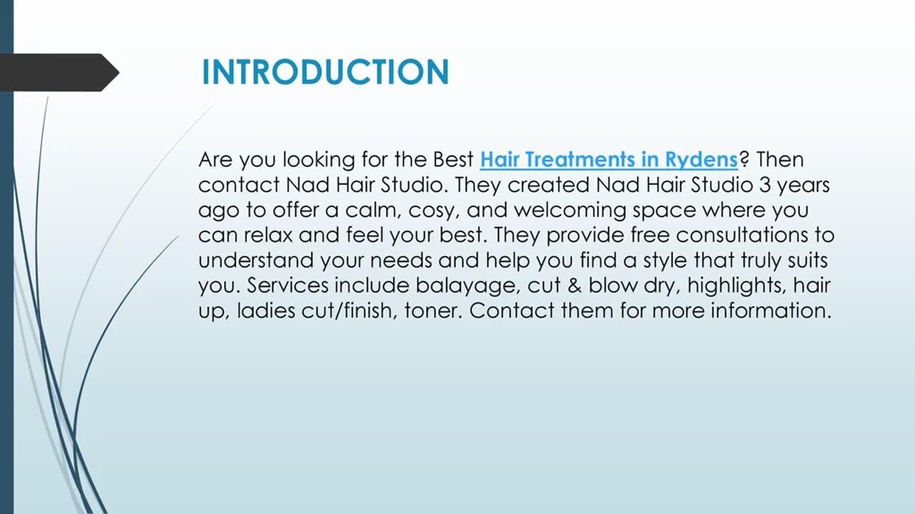 Best Hair Treatments in Rydens