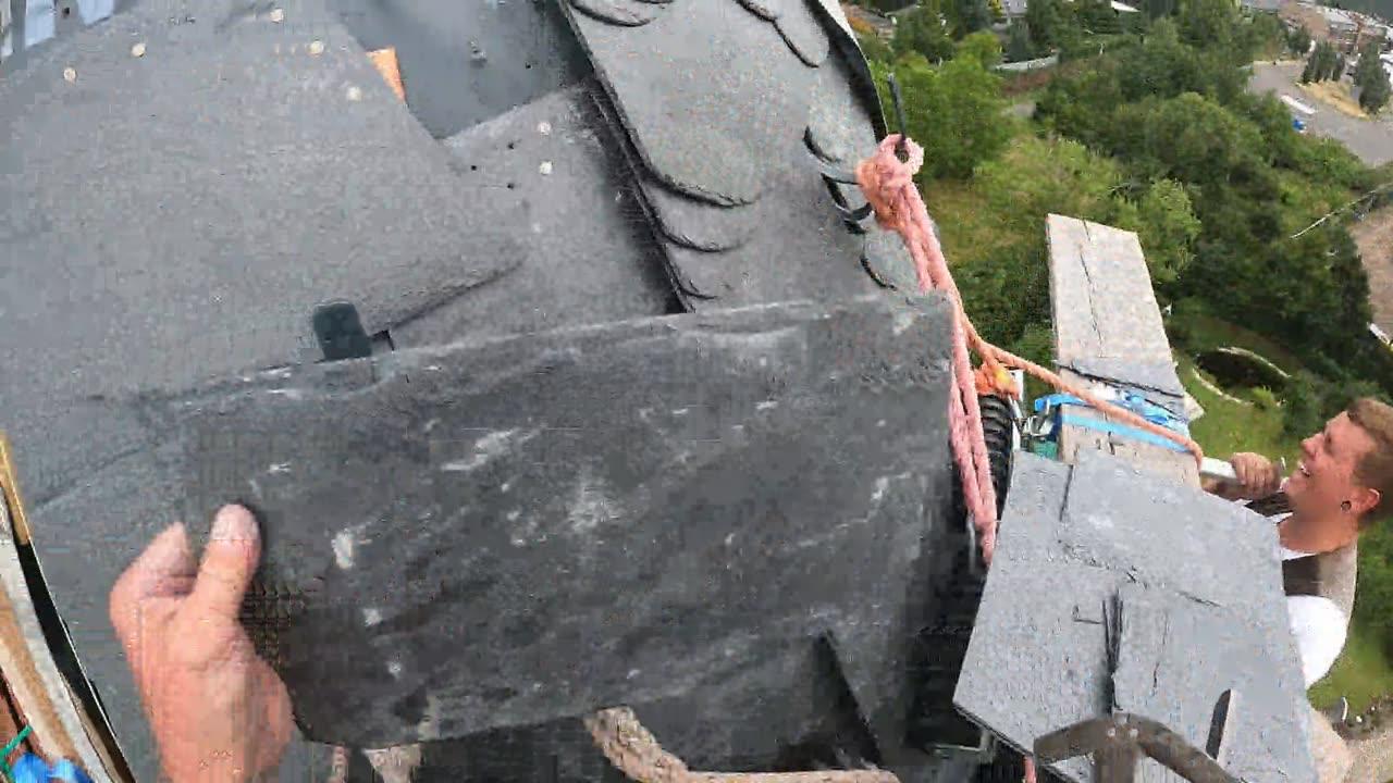 Anfang und Endort - Teil 19 - 24.07.2025 - Schuppendeckung Wasserturm Paunsdorf