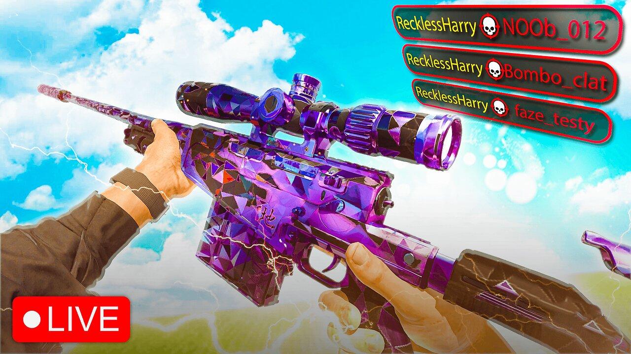 🔴LIVE - WARZONE - Goodbye LC-10, Hello WSP SWARM META in REBIRTH Island! No.1 MNK SNIPING POV (FULL)