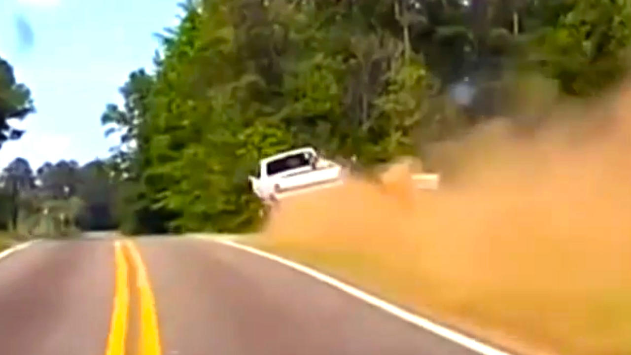 This Pickup Truck Flew Through the Air—And It Wasn’t a Stunt Show