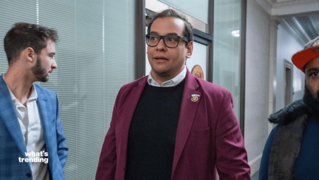 George Santos Jokes on His Way to Prison for Fraud in Viral Farewell Post
