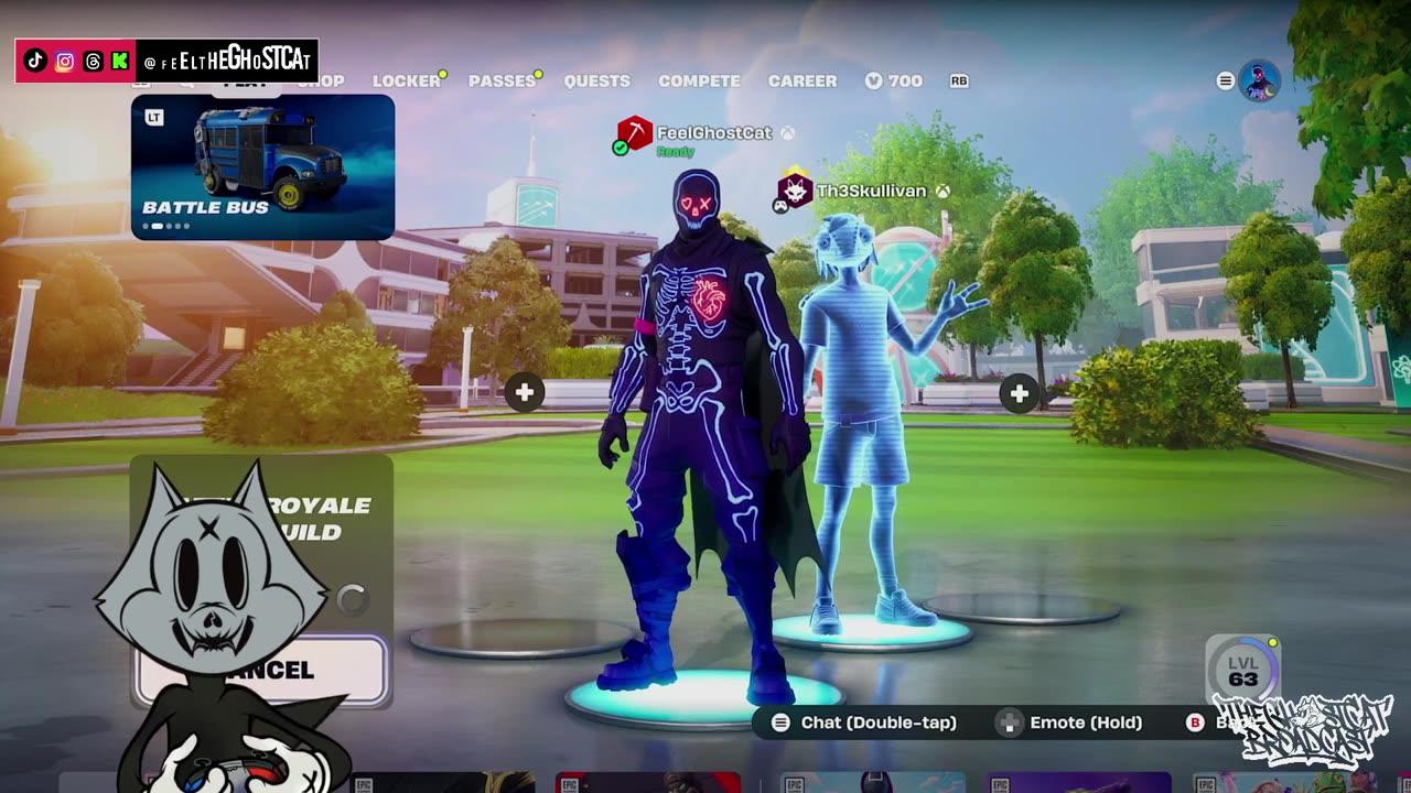 The GhostCat Broadcast: Fortnite zero Build, Just action