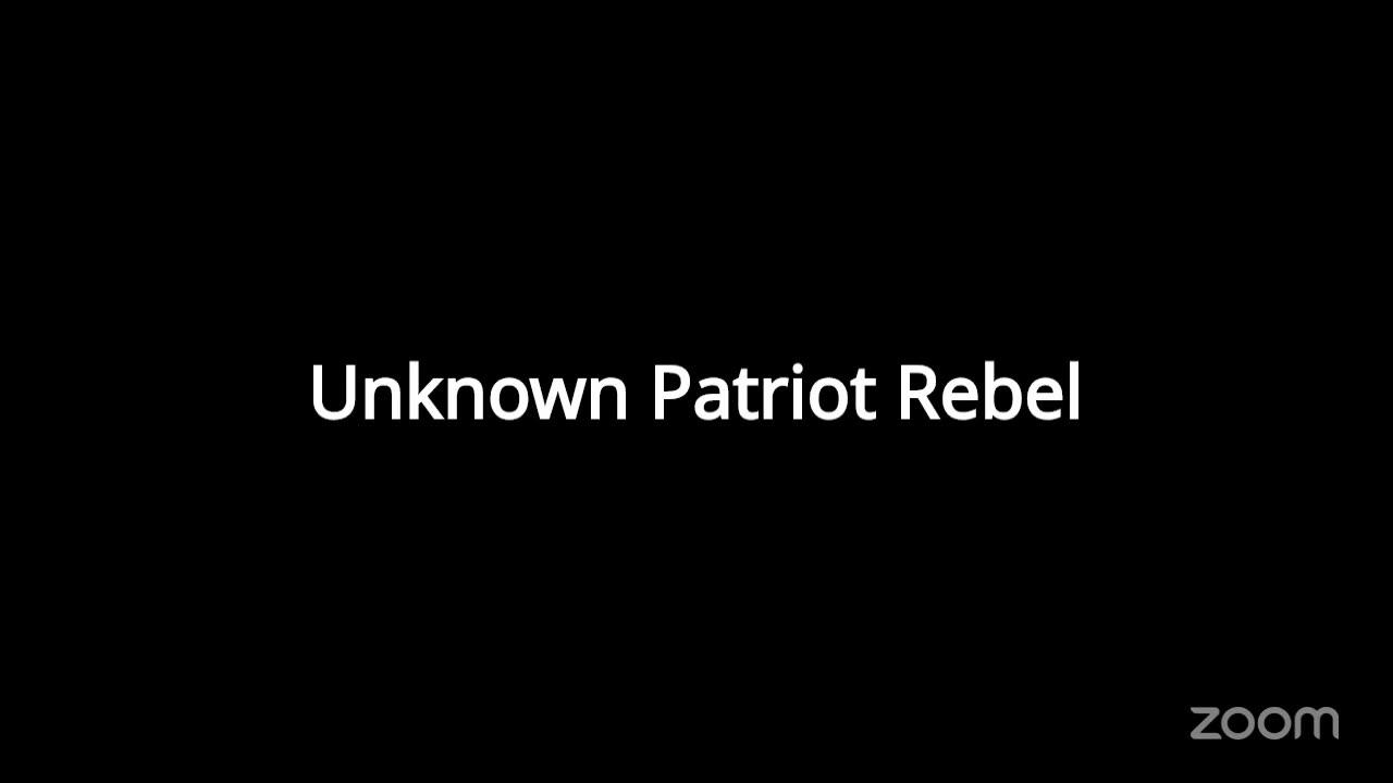 JOIN UNKNOWN PATRIOT REBEL & ORIGINAL BRUTAL TRUTH FIRST LIVE @ 7PM CT / 8PM ET