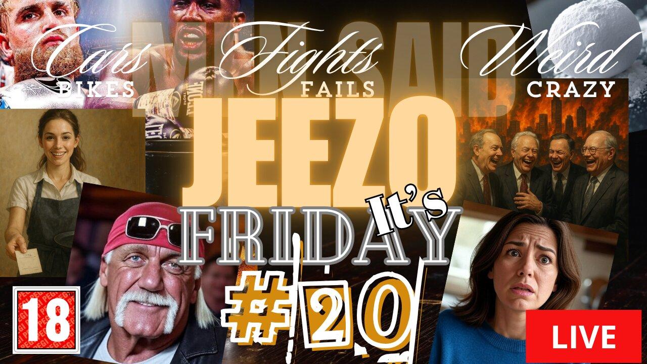 Jeezo It's Friday LIVE | Chats, Laughs, and Cold Ones to get the weekend started