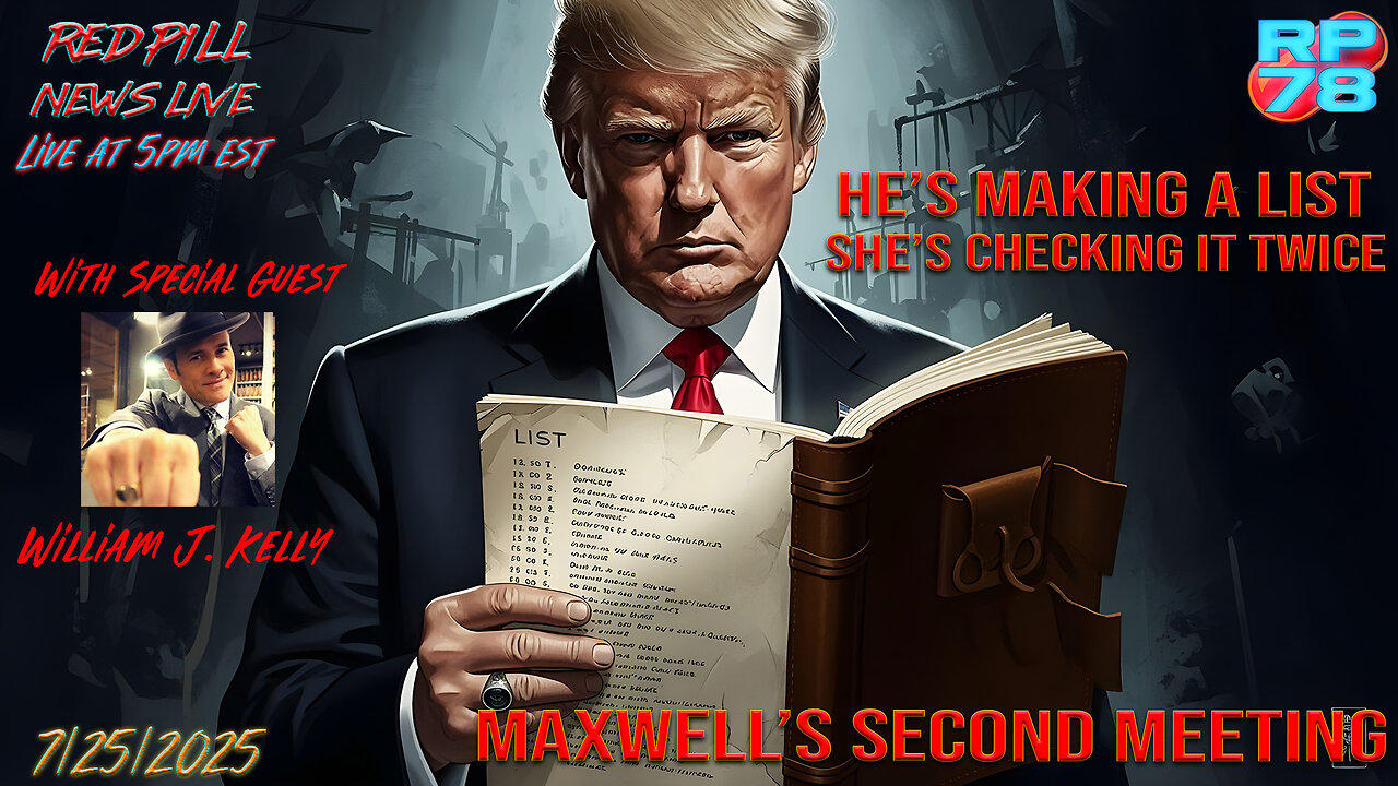 POTUS Drops Bombs on Epstein Associates on Red Pill News Live