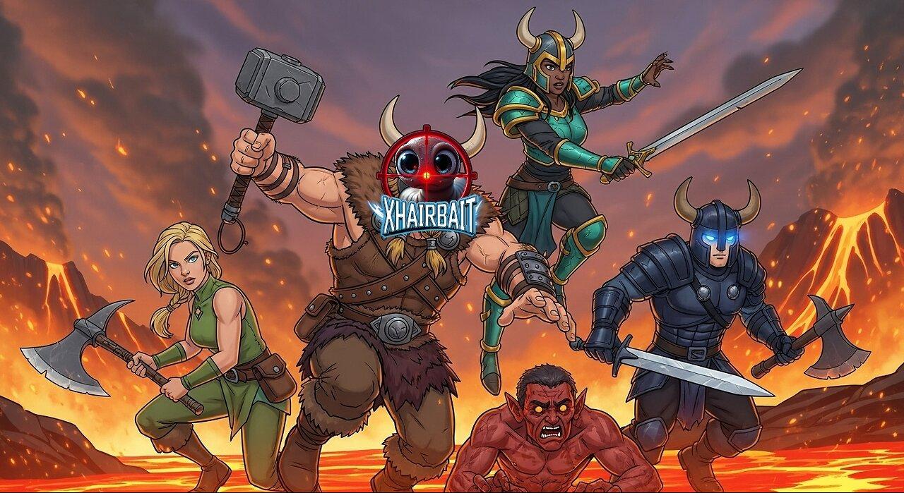 xhairbait Gaming @MYSTIVIS @SelfMadeGGs @SMKAcademy Brawlhalla Time!