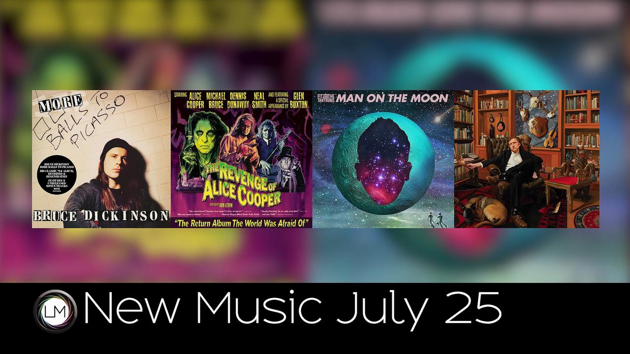 New Music: Alice Cooper, Bruce Dickinson, Fitz and The Tantrums, and More