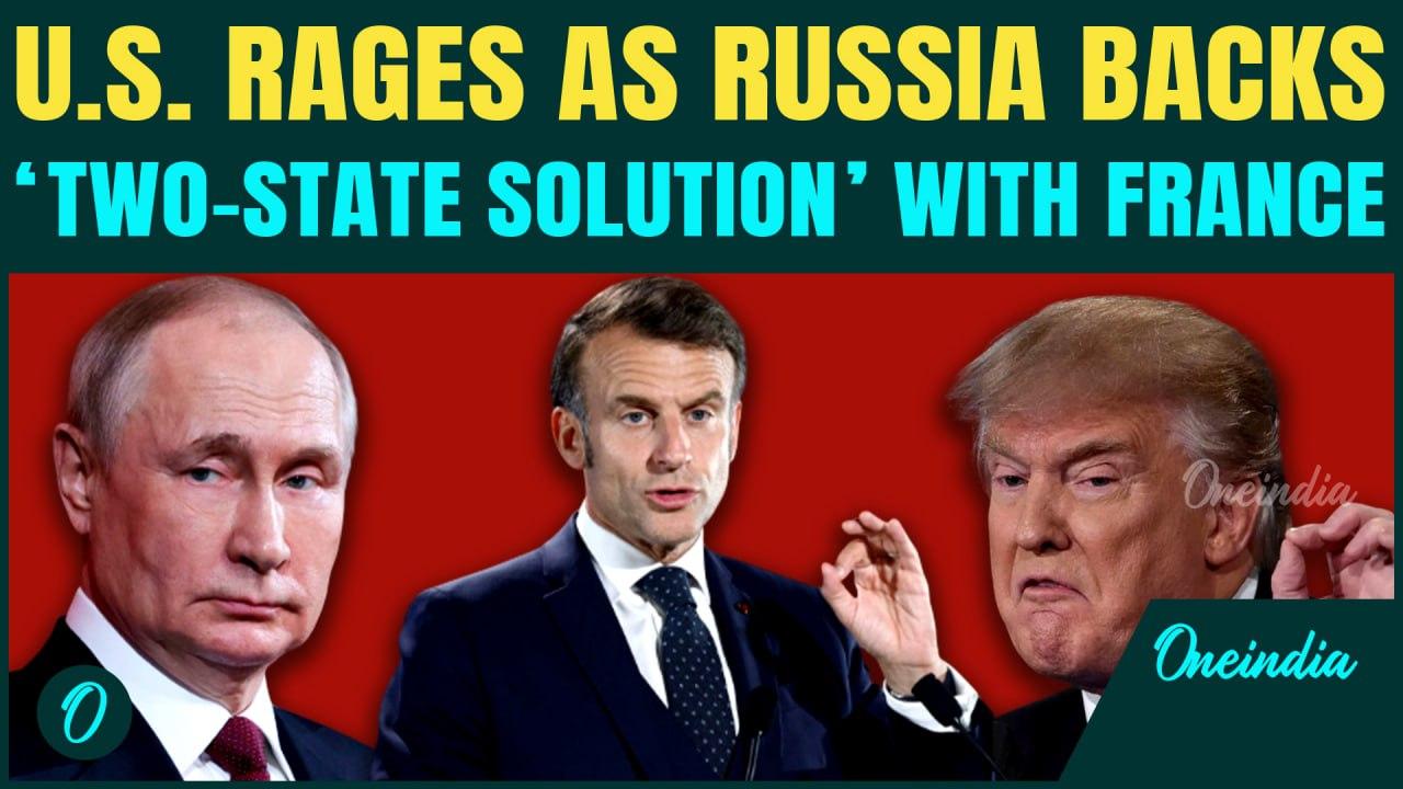 Kremlin’s Most SHOCKING Move Yet? Backs France’s Recognition of Palestine |Defies Trump & Netanyahu