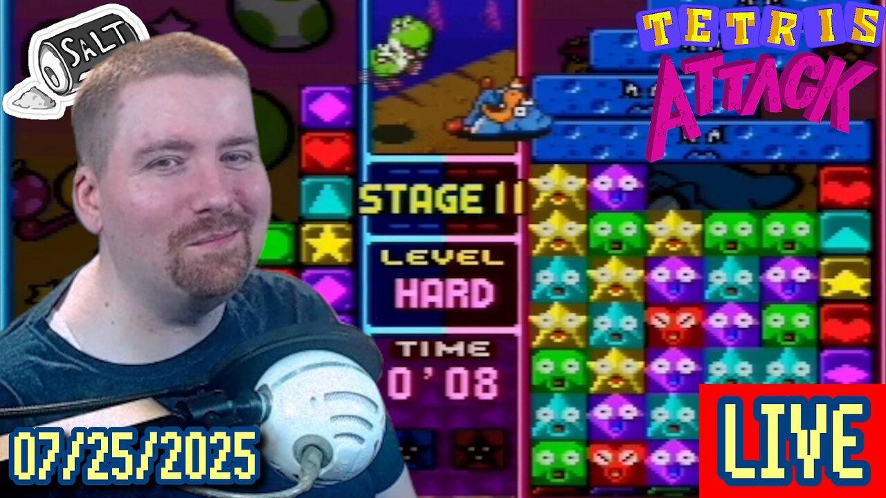 Friday Night Salt Mines: Wiggle Through Qualifying Edition, Doods! [Tetris Attack Speedruns]
