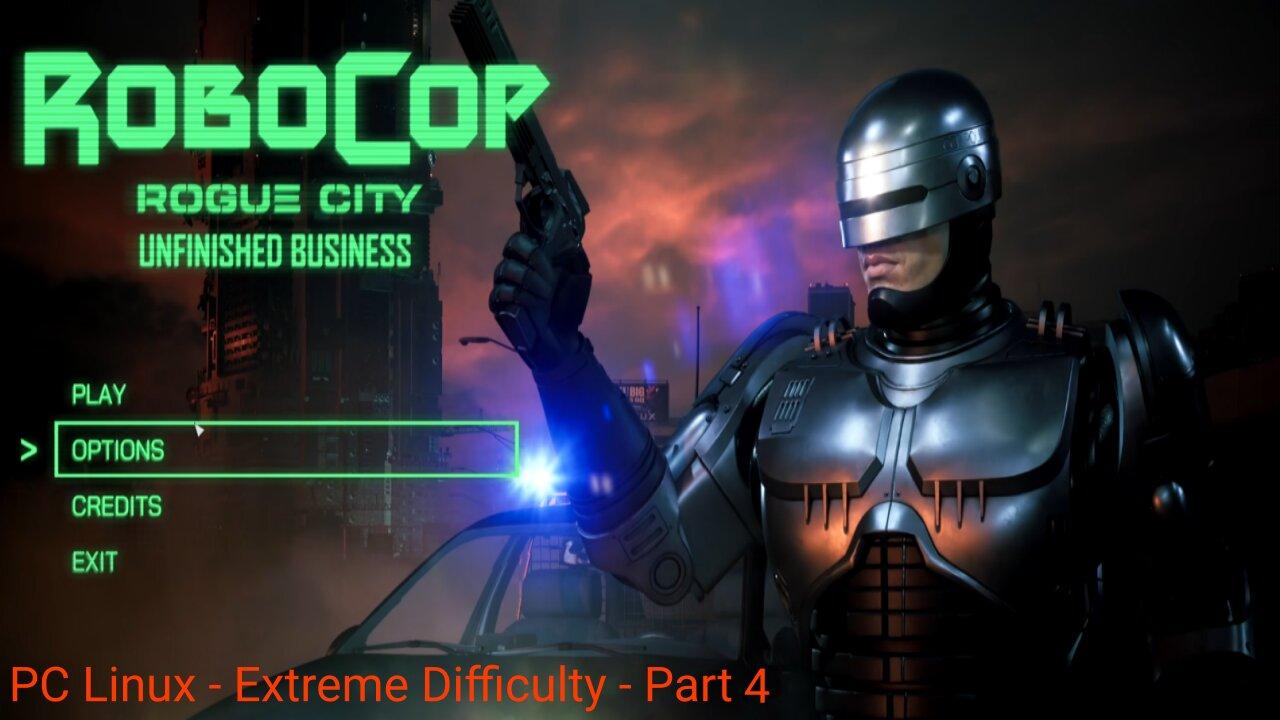 RoboCop: Rogue City - Unfinished Business Gameplay 4 (PC - Linux)