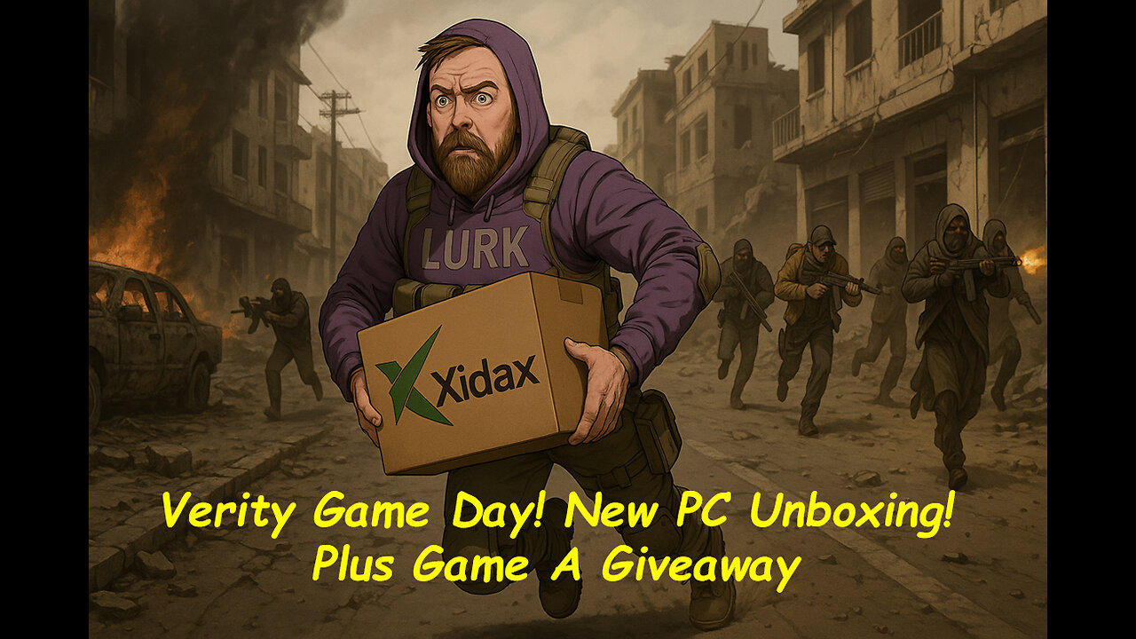 Running for Glory – Xidax PC Unboxing & Game Giveaway! | Vlad & Tippsy Stream #BadAtGaming