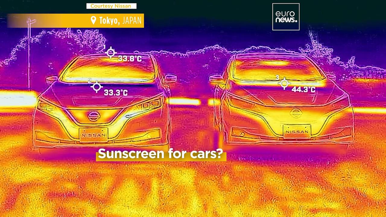 How to keep your car cool. Give it sunblock