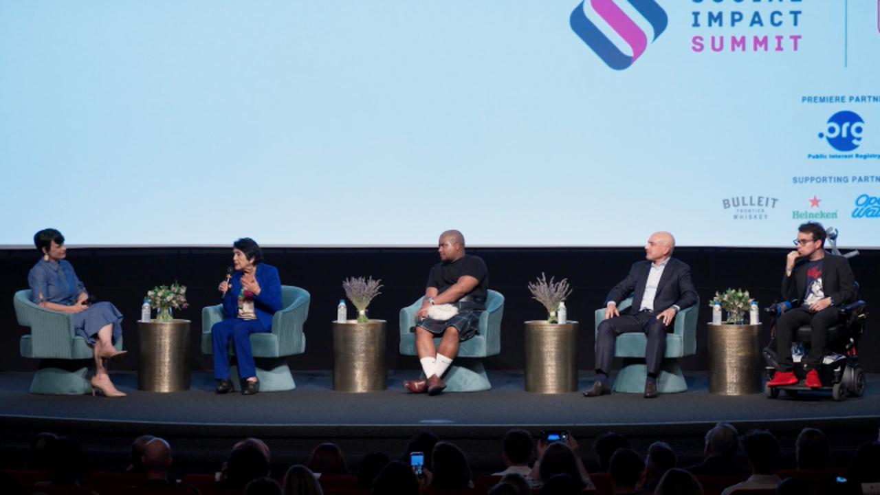 'Protect the Block: Safeguarding our Communities' Panel at THR's Social Impact Summit | THR Video