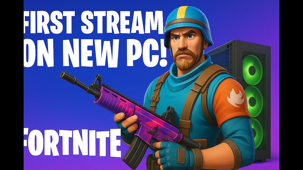 New PCs First Stream | Fortnite with friends | Vlad & Tippys Stream #BadAtGaming