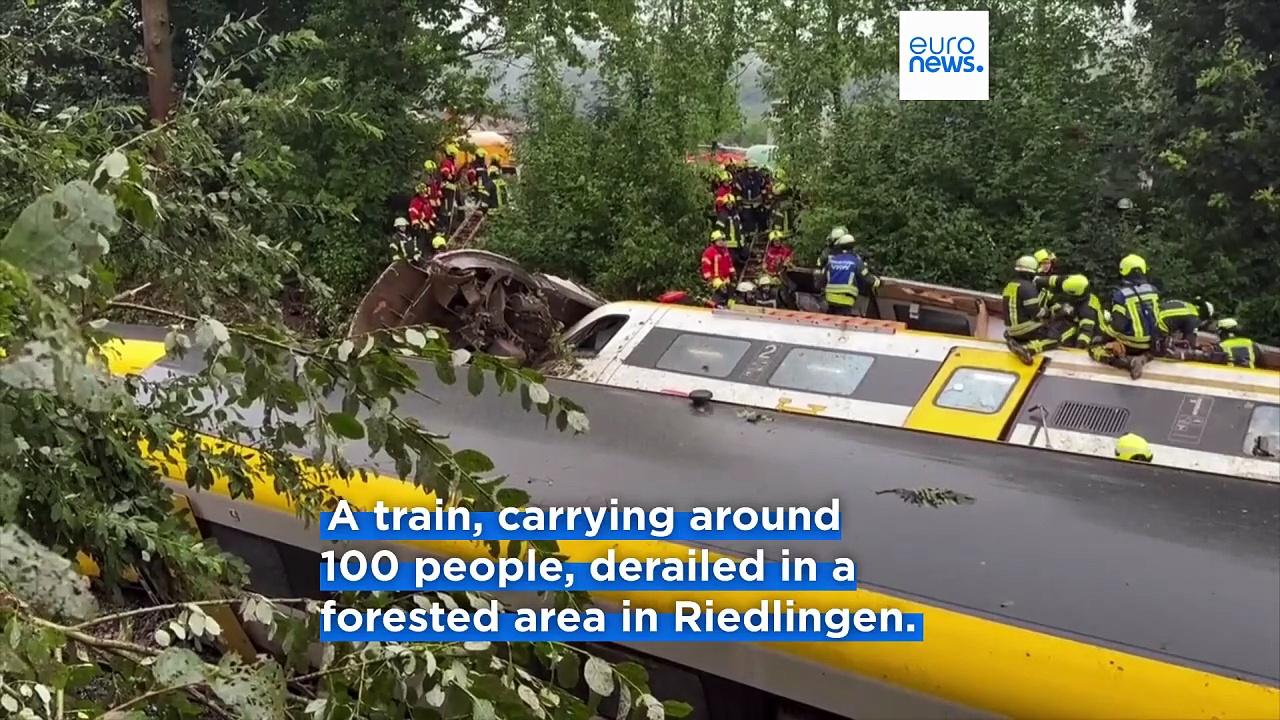 German regional train derails, killing at least three people