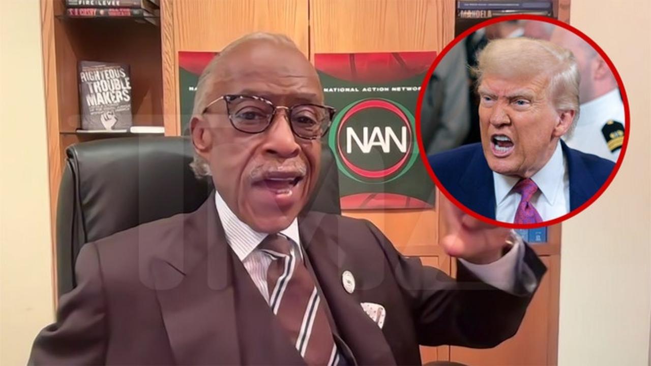 Al Sharpton Says Trump's Deflecting Epstein Questions By Going After Black Celebs