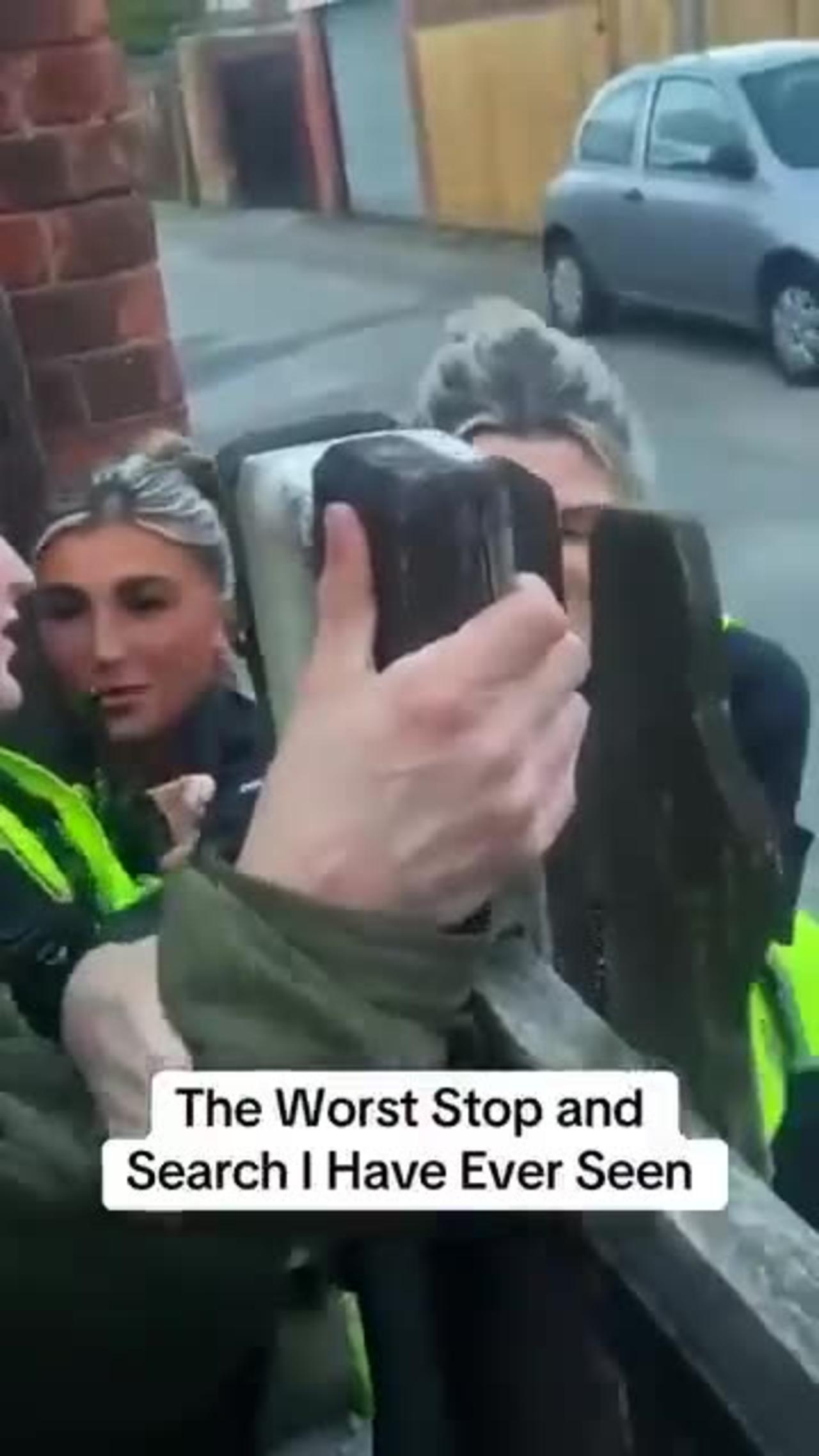 The British police are winning friends and influencing the public in a botched stop and search