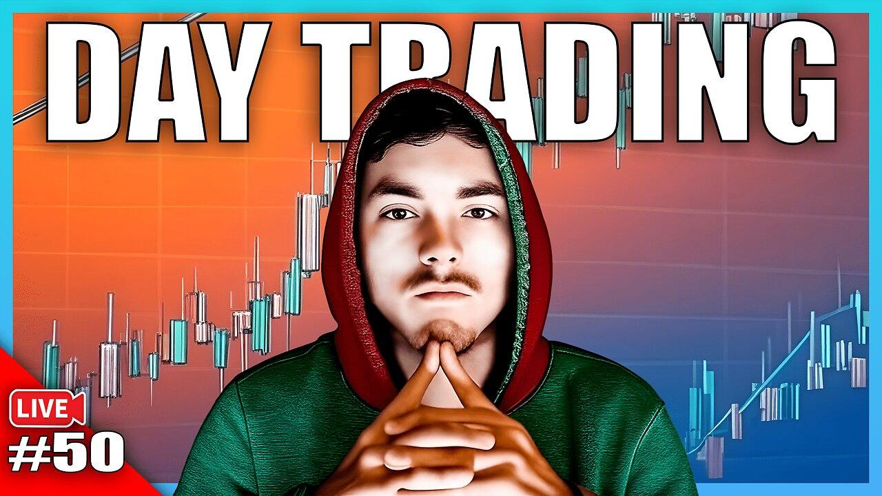 🔴 LIVE - Day Trading Nasdaq Futures With A 86% Win Rate 🔴 Big Money Monday! 🔴 EP 50