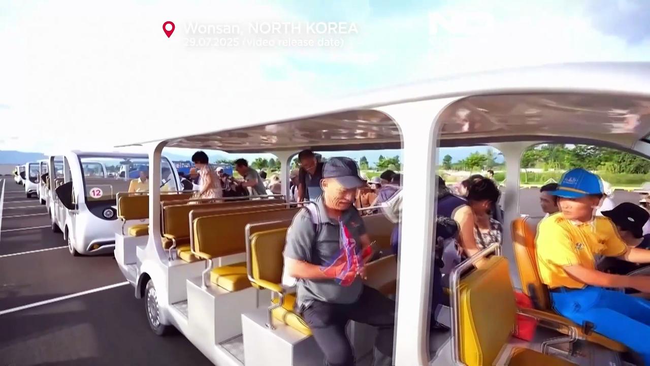 North Korea opens new beach resort to locals but bans foreign tourists