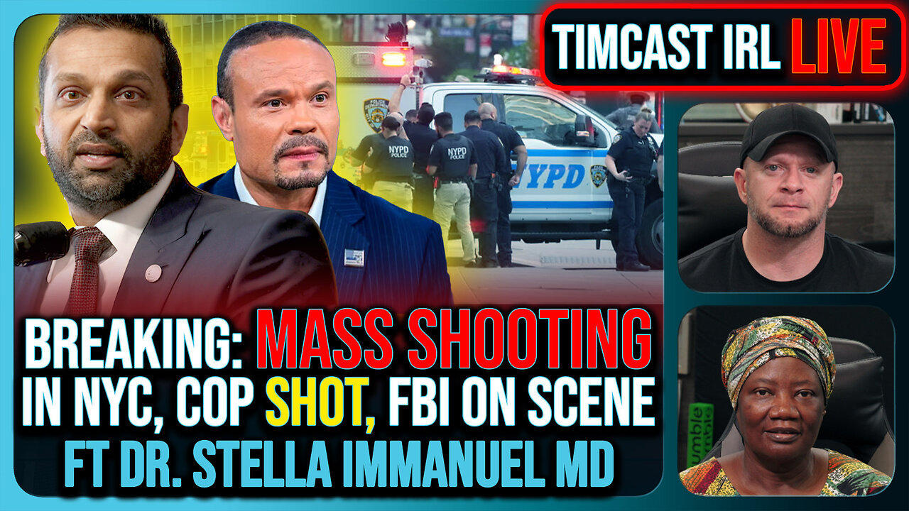 BREAKING: MASS SHOOTING ERUPTS In NYC, Police Officer SHOT, FBI On Scene | Timcast IRL
