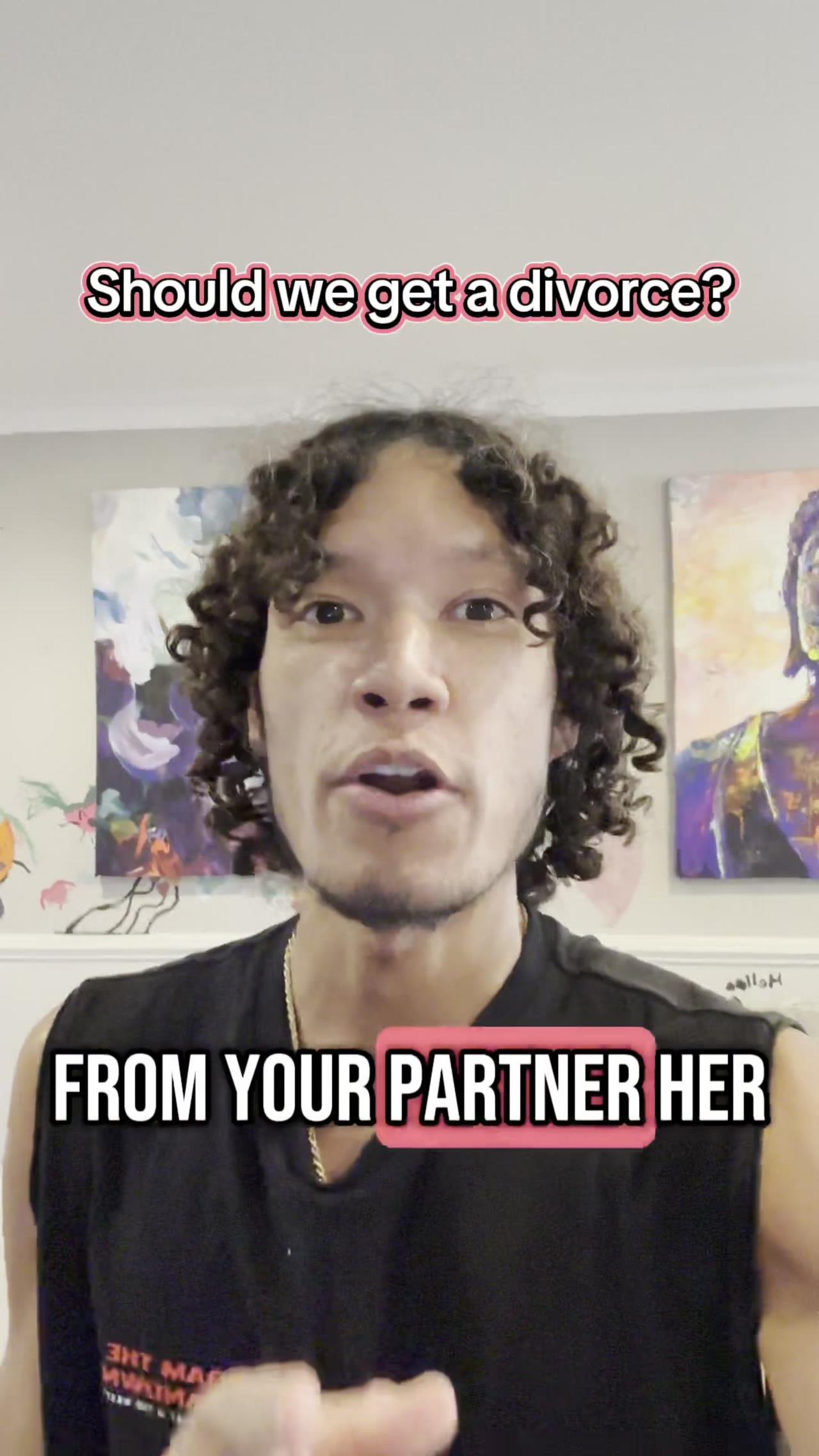 I want a divorce!