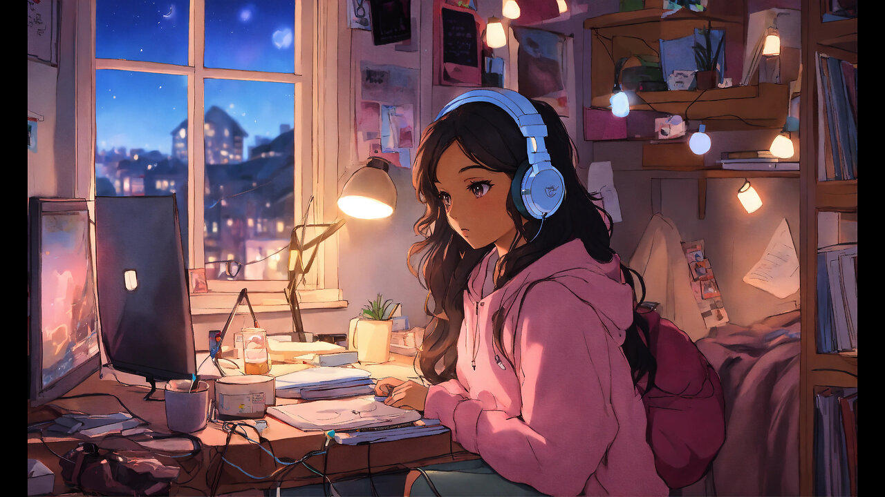 🌙🎶 Lo-Fi Haven – Relaxing Study Music & Chill Beats | Focus Music