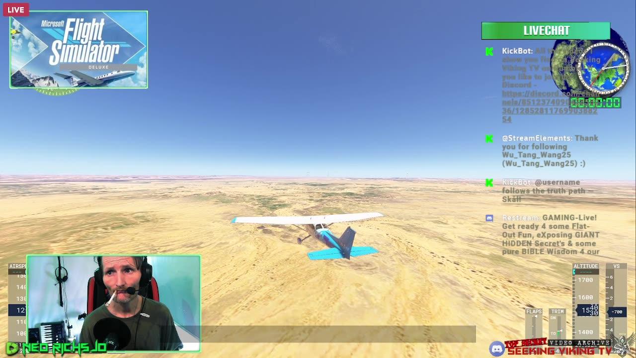 A Flat Out Flight looking for Petrified Giants