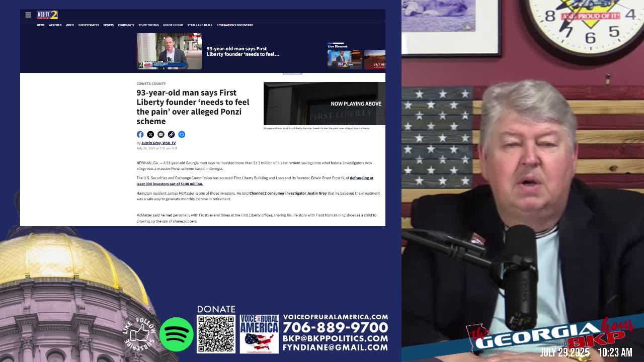 The Georgia Hour - REPLAY - July 29, 2025