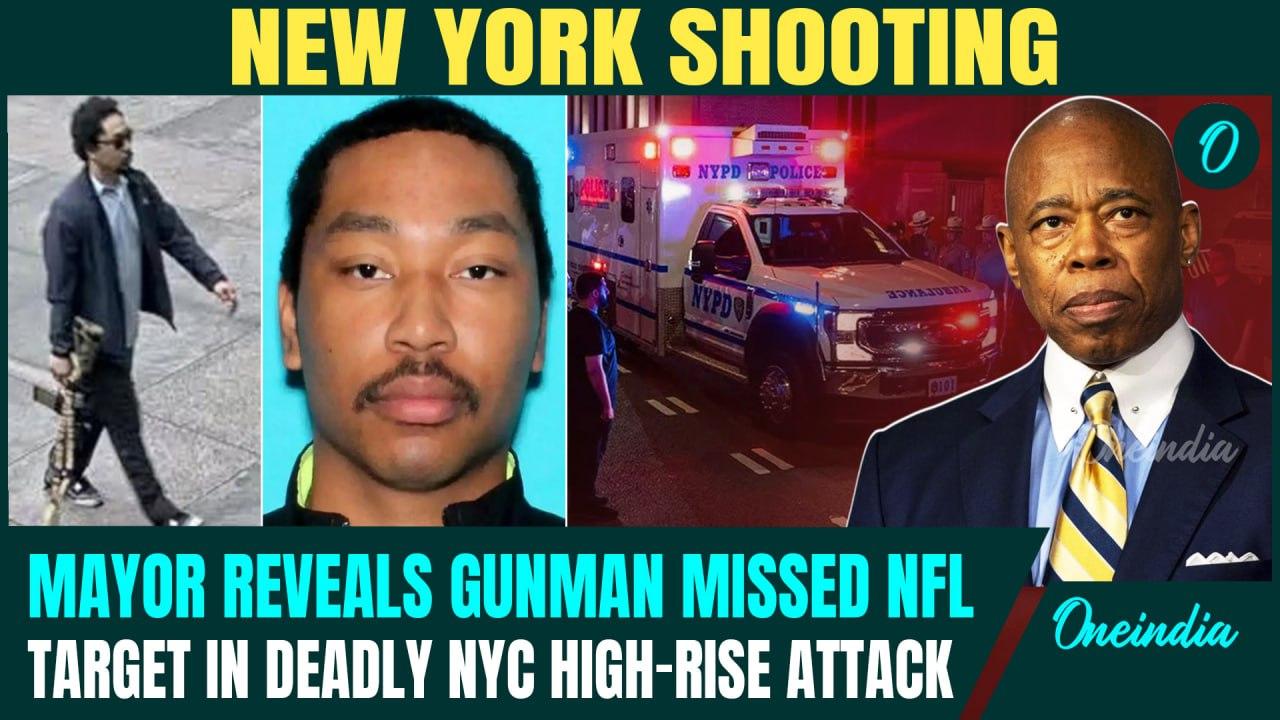 New York City Shooting Latest: Mayor Reveals CHILLING Details About Gunman; Note Blaming NFL Found
