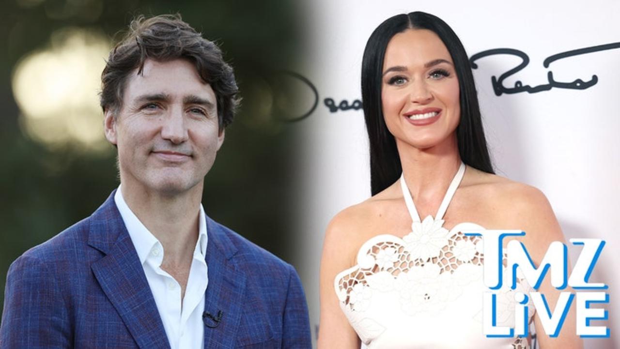 Katy Perry & Justin Trudeau Cozy Up at Dinner | TMZ Live