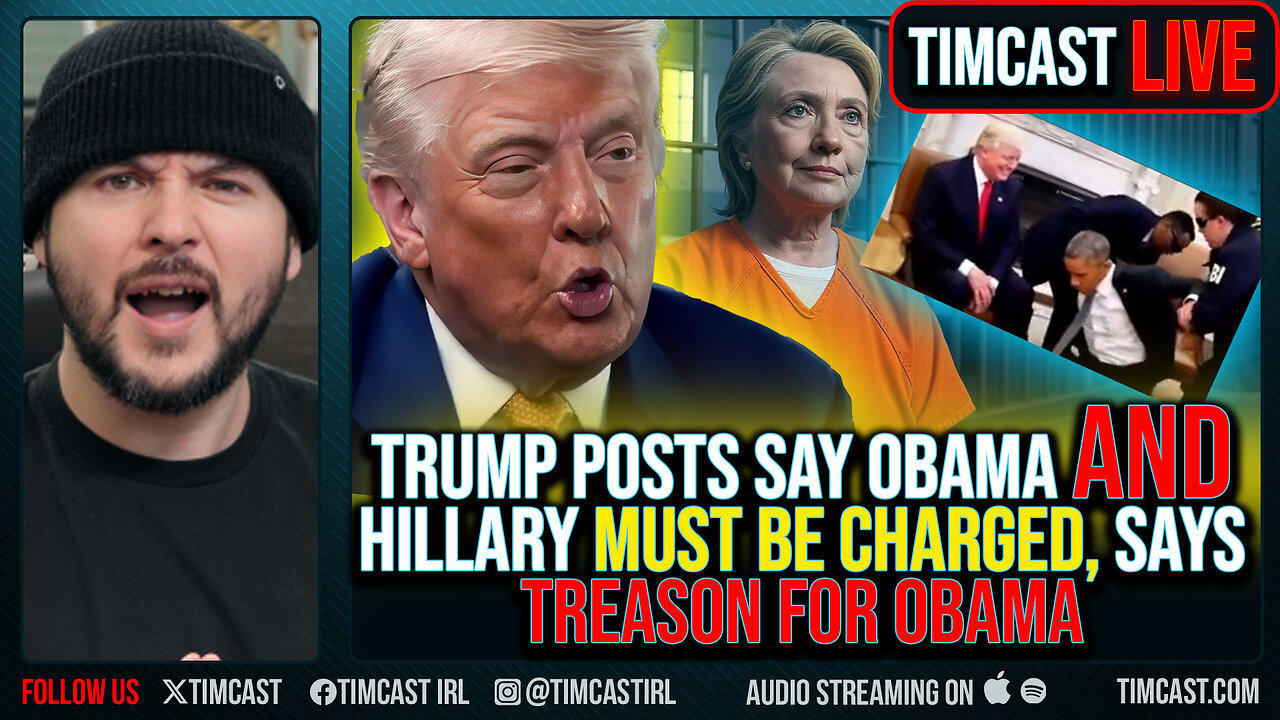 Trump DOJ CAUGHT Deep State Trying To DESTROY Evidence In BURN BAGS, Trump Says TREASON