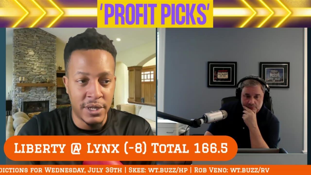 Profit Picks | Wednesday WNBA Picks, Predictions & Best Bets | Mercury vs Fever | 7/30